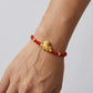 Fortune Bracelet Red String Fire Horse Charm