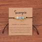 Zodiac Alignment Bracelet Natural Stone