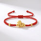Fortune Bracelet Red String Fire Horse Charm